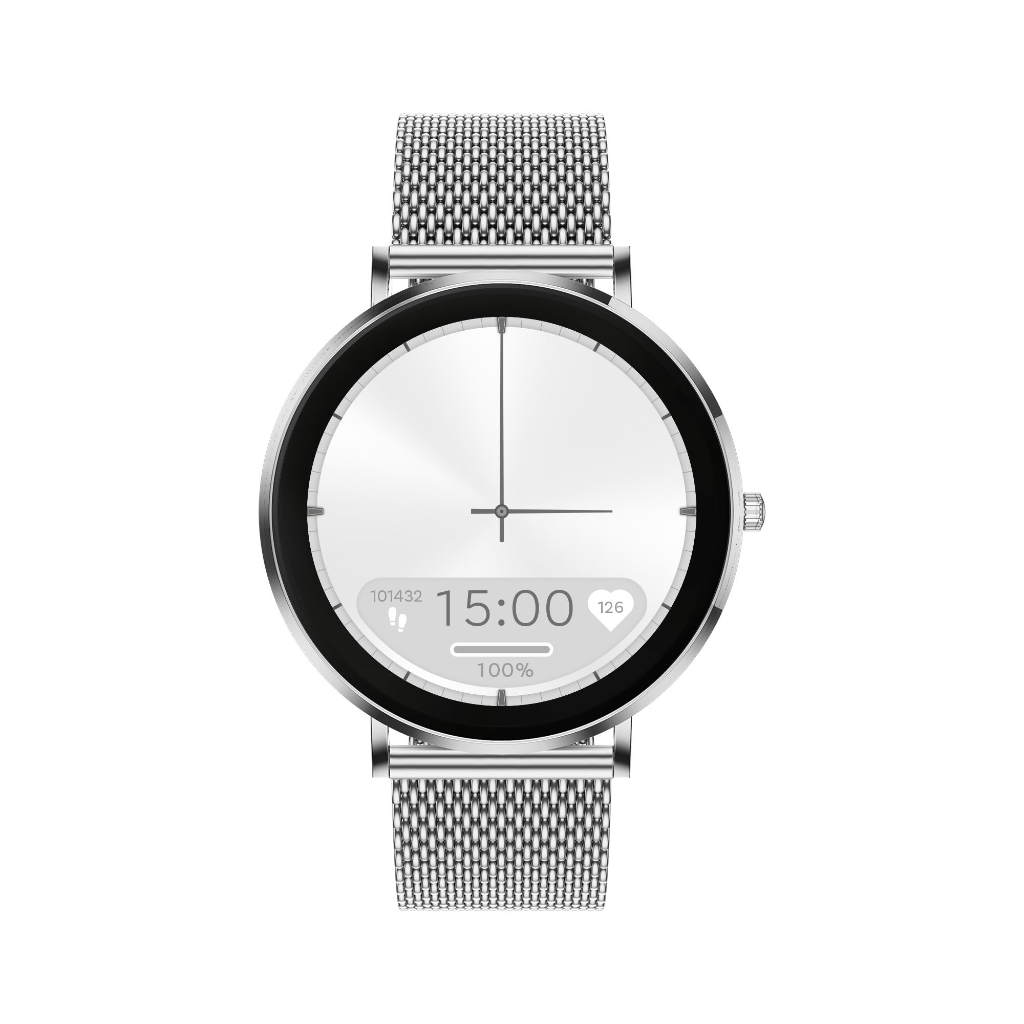 Maxcom Smartwatch FW27 Selen srebrny front