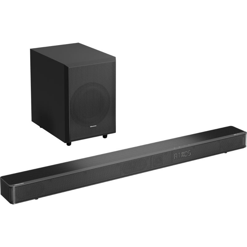 Hisense Soundbar AX3120G czarny front lewy obrót