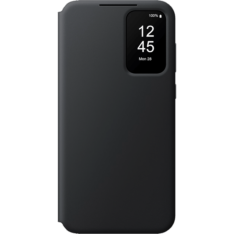 Etui Samsung Galaxy A35 5G Smart View Wallet Case czarne front